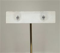 Orecchini Promesse Donna in Oro bianco Diamante PROOR517